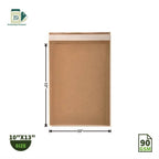 Brown Kraft Paper Courier Bags - 10x13 Inches (PB 2)