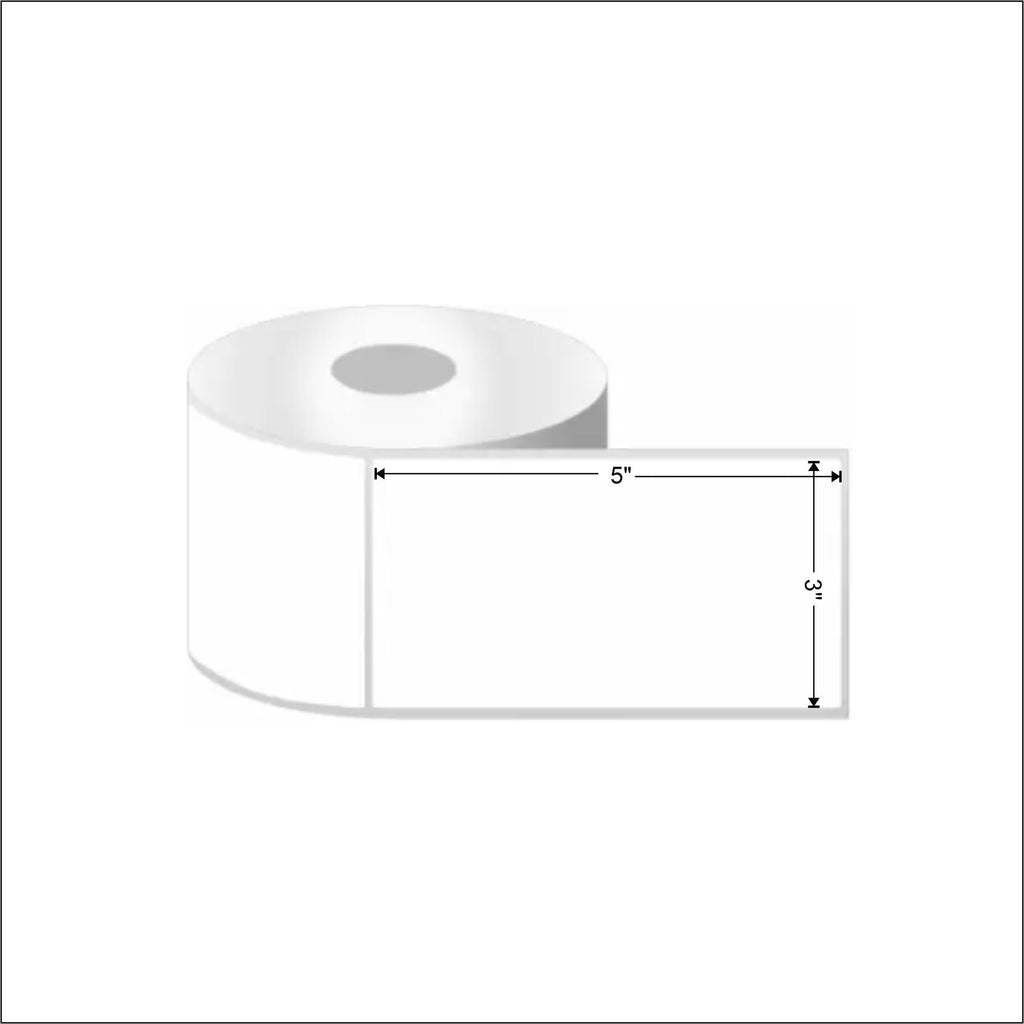 Direct Thermal Shipping Label Sticker Roll / Flipkart Shipping Labels - 3x5 Inches