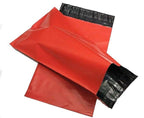 Red Courier Bags - With POD Jacket - 51 Micron
