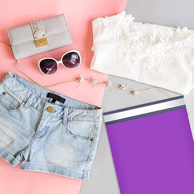 Violet Courier Bags - With POD Jacket - 55 Micron