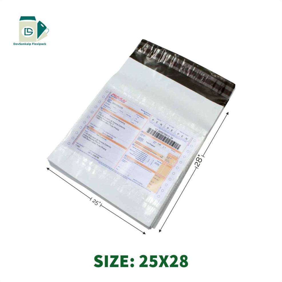 Tamper Proof Courier Bags - 25x28 Inches