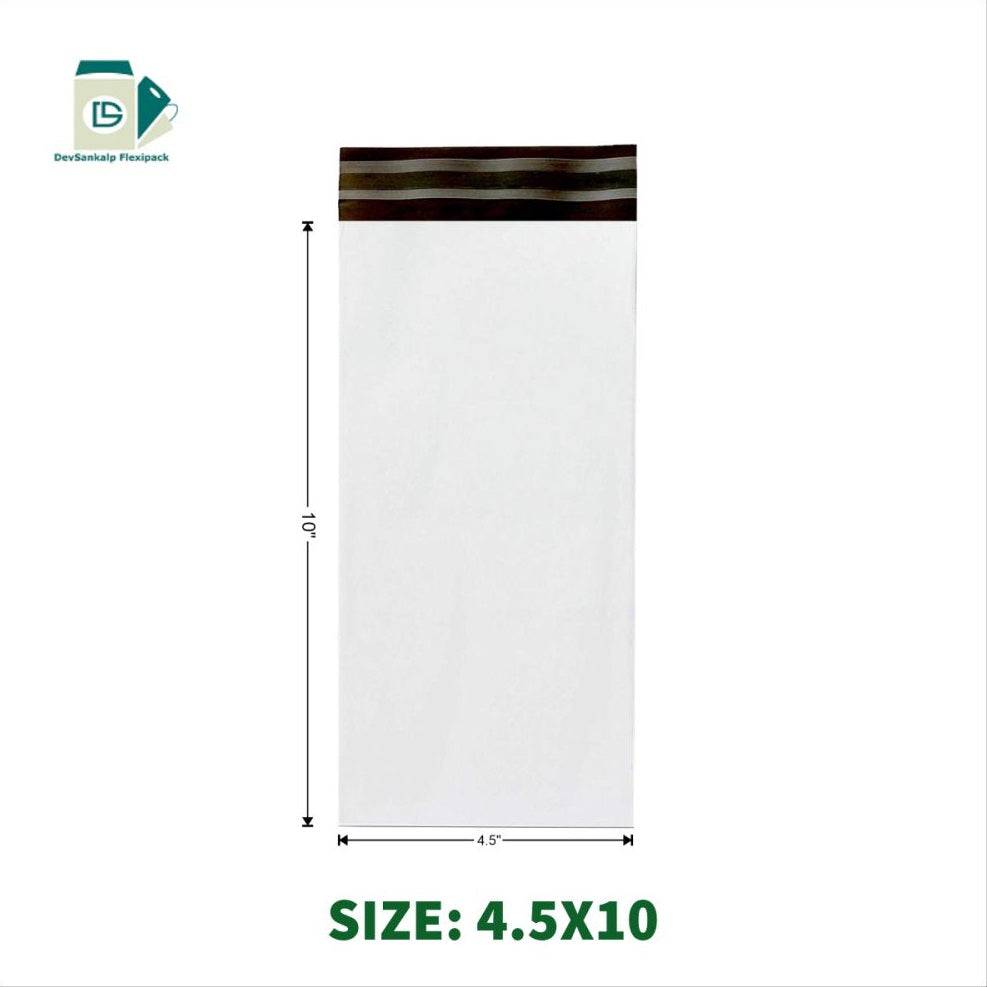 Tamper Proof Courier Bags - 4.5x10 inches