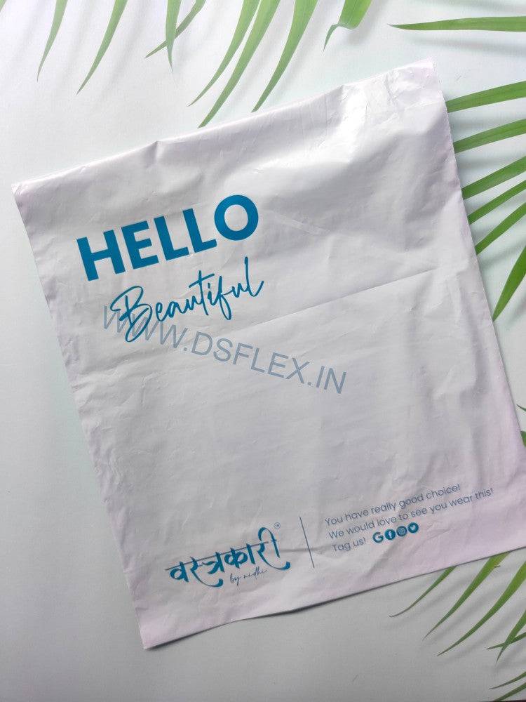 Custom Printed Courier Bags with POD - One Colour Print