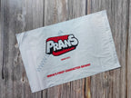 Custom Printed Courier Bag with POD featuring two-color print design for branding. Durable poly mailer ideal for secure shipping and brand visibility.