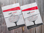 Custom printed courier bags with POD featuring two-color print for secure shipping. Durable poly mailers with branding for enhanced visibility.