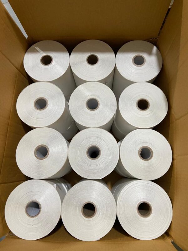 direct thermal MRP sticker rolls, ideal for ASIN barcode labeling. High-quality 2x1 inch shipping labels for retail and inventory use.