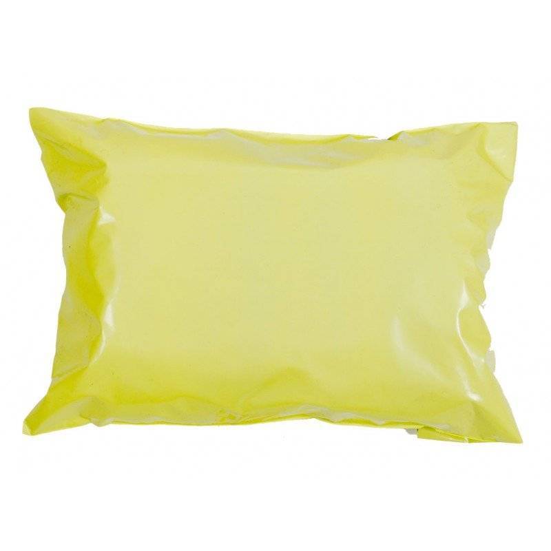 Yellow Courier Bags - With POD Jacket - 51 Micron
