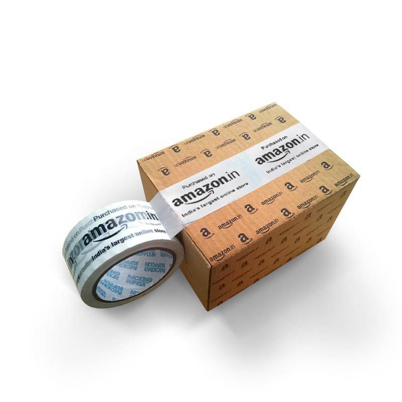 Amazon Printed Tape 2'' Inches - White