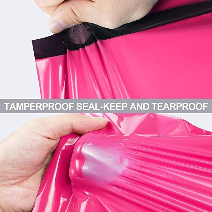 Pink Courier Bags - With POD Jacket - 55 Micron