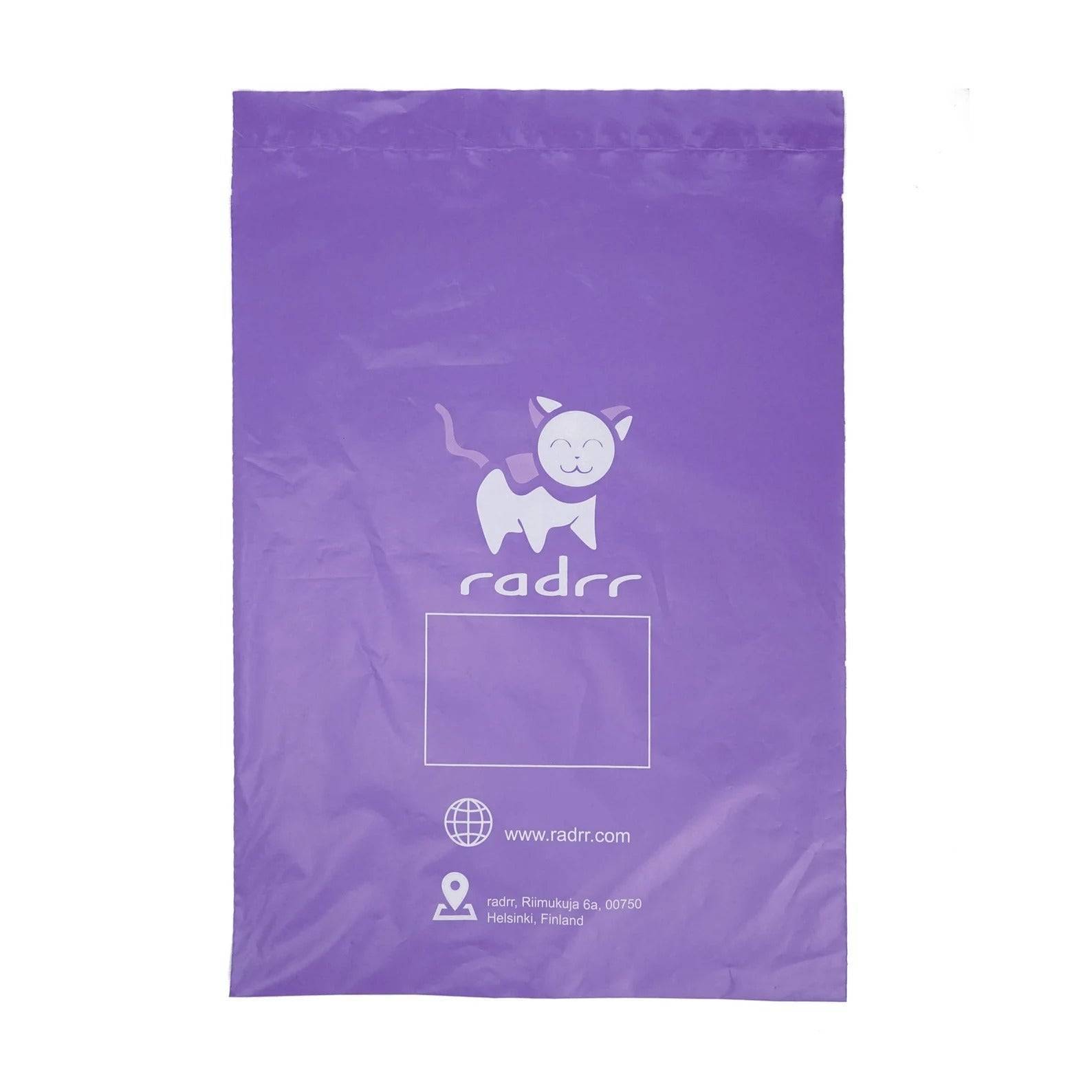 Custom Printed Violet Courier Bags with POD