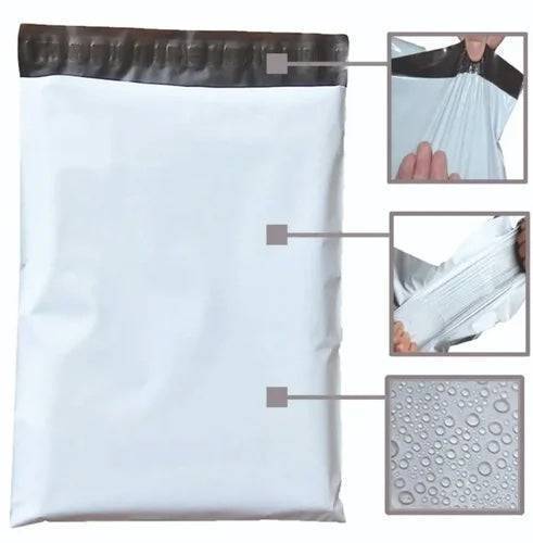 Polymailers and polybags with strong adhesive seal, tear-resistant material, and moisture-resistant surface for secure shipping.